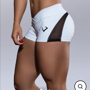 Workout spandex shorts